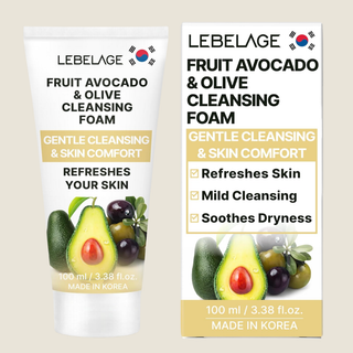 LEBELAGE Avocado & Olive Cleansing Foam (100ml / 3.38 fl.oz)