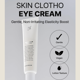 ONDO Skin Clotho Eye Cream with Niacinamide & Fermented Ginseng Vegan Eye Cream (35ml / 1.18 fl.oz)