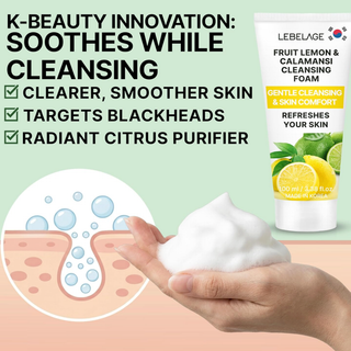 LEBELAGE Lemon Cleansing Foam <br> (100ml / 3.38 fl.oz)
