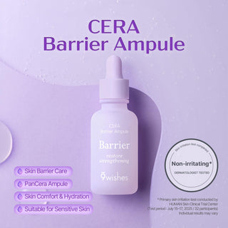 9wishes CERA Barrier Ampule (30ml / 1.01 fl.oz)