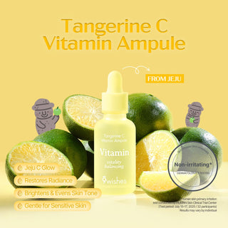 9wishes Tangerine Vitamin C Ampule (30ml / 1.01 fl.oz)