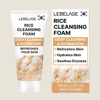 LEBELAGE Rice Cleansing Foam (100ml / 3.38 fl.oz)