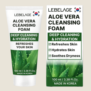 LEBELAGE Aloe Vera Cleansing Foam (100ml / 3.38 fl.oz)