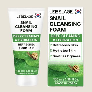 LEBELAGE Snail Cleansing Foam <br>  (100ml / 3.38 fl.oz)