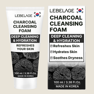 LEBELAGE Charcoal Cleansing Foam (100ml / 3.38 fl.oz)