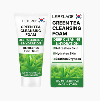 LEBELAGE Green Tea Cleansing Foam (100ml / 3.38 fl.oz)
