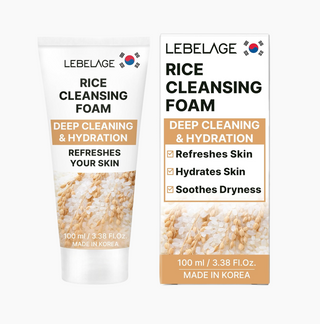 LEBELAGE Rice Cleansing Foam (100ml / 3.38 fl.oz)