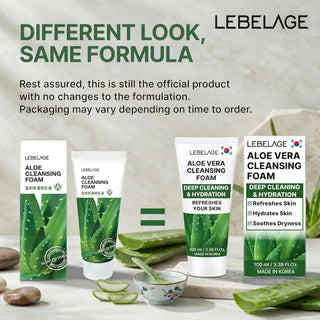 LEBELAGE Aloe Cleansing Foam (100ml / 3.38 fl.oz)