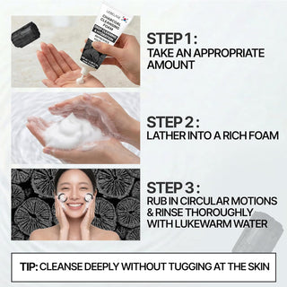LEBELAGE Charcoal Cleansing Foam (100ml / 3.38 fl.oz)