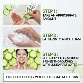 LEBELAGE Cucumber Cleansing Foam (100ml / 3.38 fl.oz)
