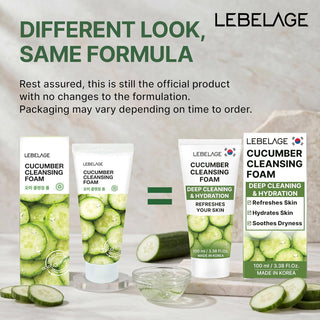 LEBELAGE Cucumber Cleansing Foam (100ml / 3.38 fl.oz)
