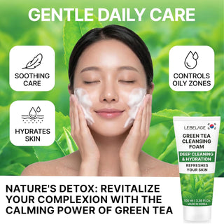 LEBELAGE Green Tea Cleansing Foam (100ml / 3.38 fl.oz)