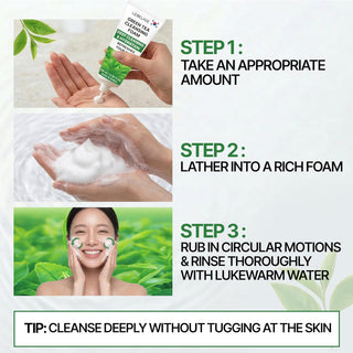 LEBELAGE Green Tea Cleansing Foam (100ml / 3.38 fl.oz)