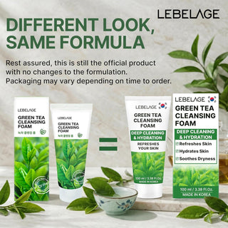 LEBELAGE Green Tea Cleansing Foam (100ml / 3.38 fl.oz)