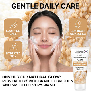 LEBELAGE Rice Cleansing Foam (100ml / 3.38 fl.oz)