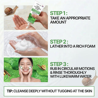 LEBELAGE Snail Cleansing Foam (100ml / 3.38 fl.oz)