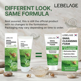 LEBELAGE Snail Cleansing Foam (100ml / 3.38 fl.oz)